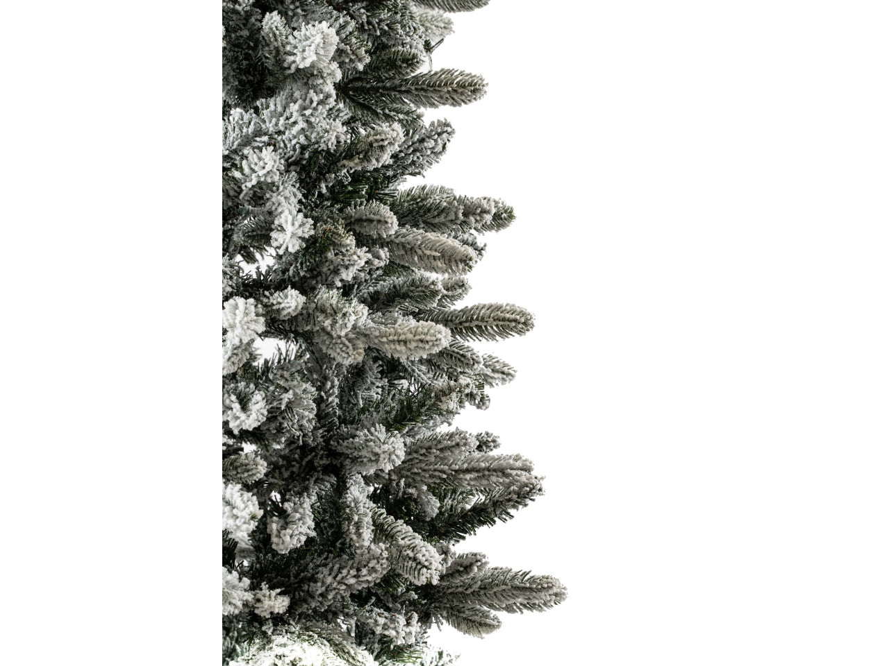 ALBERO DI NATALE VALTELLINA SLIM 180 CM INNEVATO
