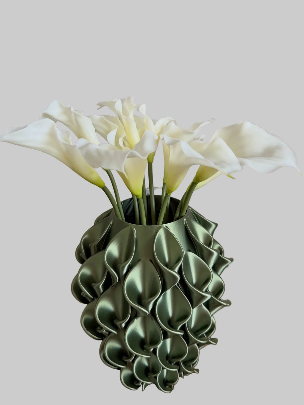 Vaso Calla Design Fucsia Seta S.Naique – stampa 3D Made in Italy