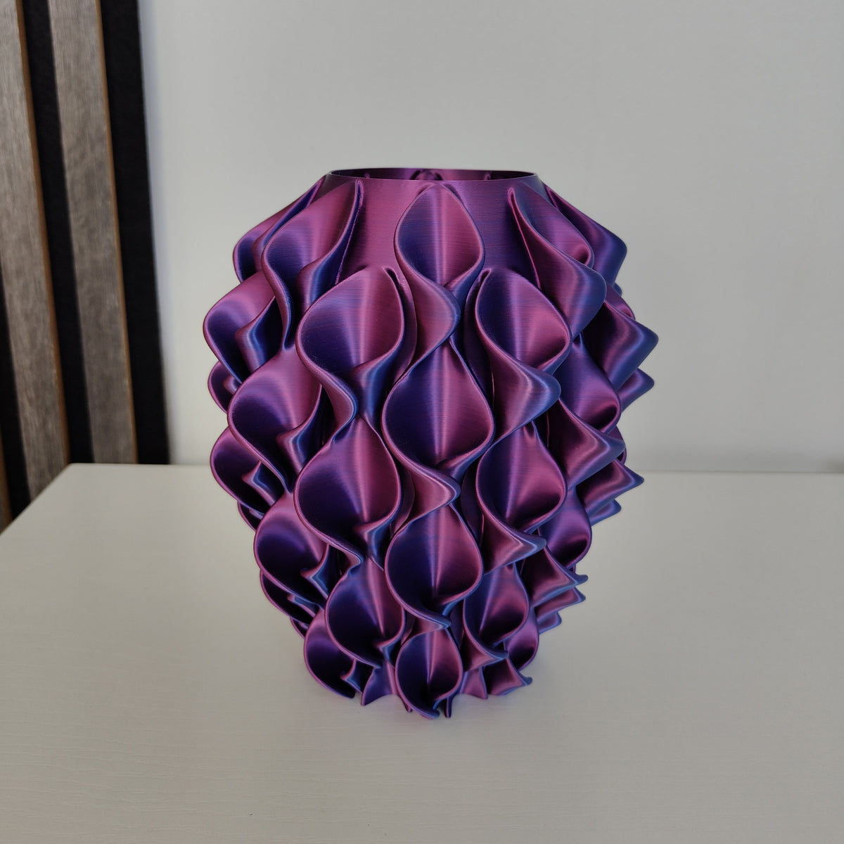 Vaso Calla Design Viola e Blu S.Naique – stampa 3D Made in Italy