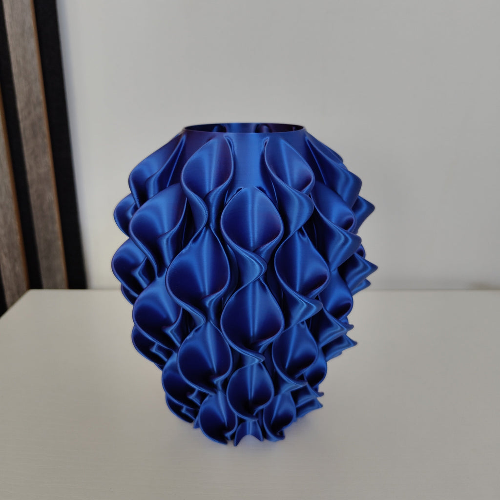Vaso Calla Design Viola e Blu S.Naique – stampa 3D Made in Italy
