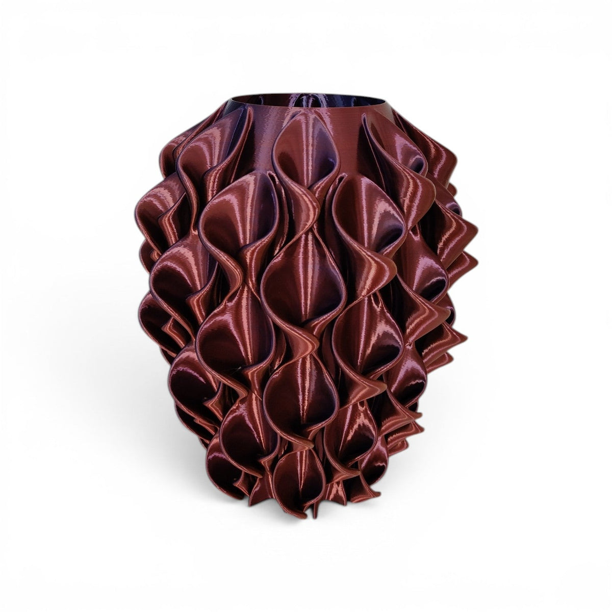 Vaso Calla Design Tricolore Metal-Silk S.Naique – stampa 3D Made in Italy