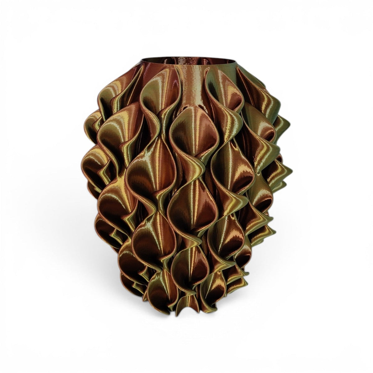 Vaso Calla Design Tricolore Metal-Silk S.Naique – stampa 3D Made in Italy