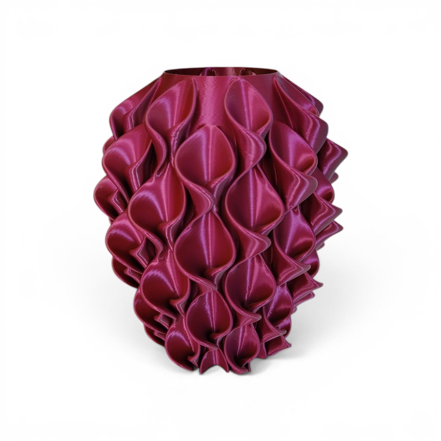 Vaso Calla 3D S. Naique | Oro, Fuxia, Argento – h.20 cm – Made in Italy 🇮🇹
