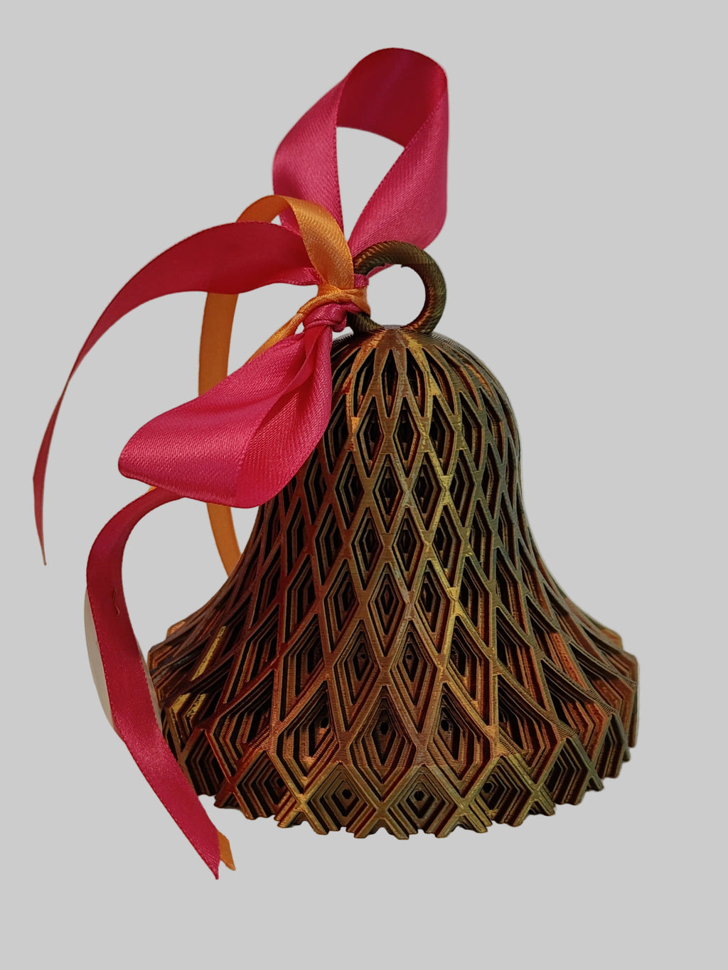 Campanella Magica Rhombus Multicolor 12 cm – Artigianale 3D Made in Italy