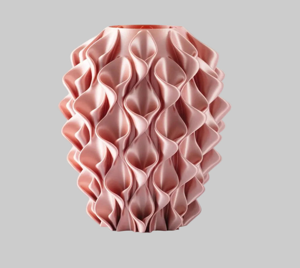 Vaso Calla Design Rosa Seta S.Naique – stampa 3D Made in Italy