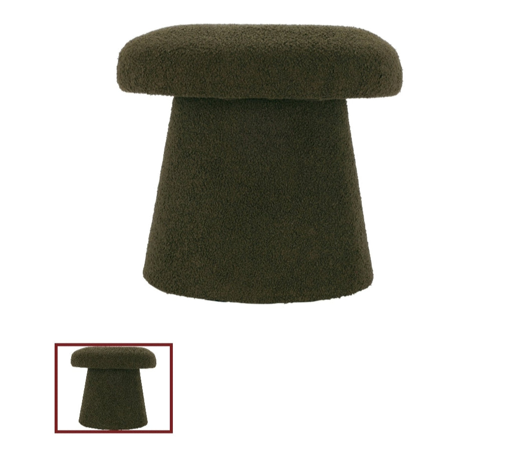 POUF TEDDY FUNGHETTO VERDE
