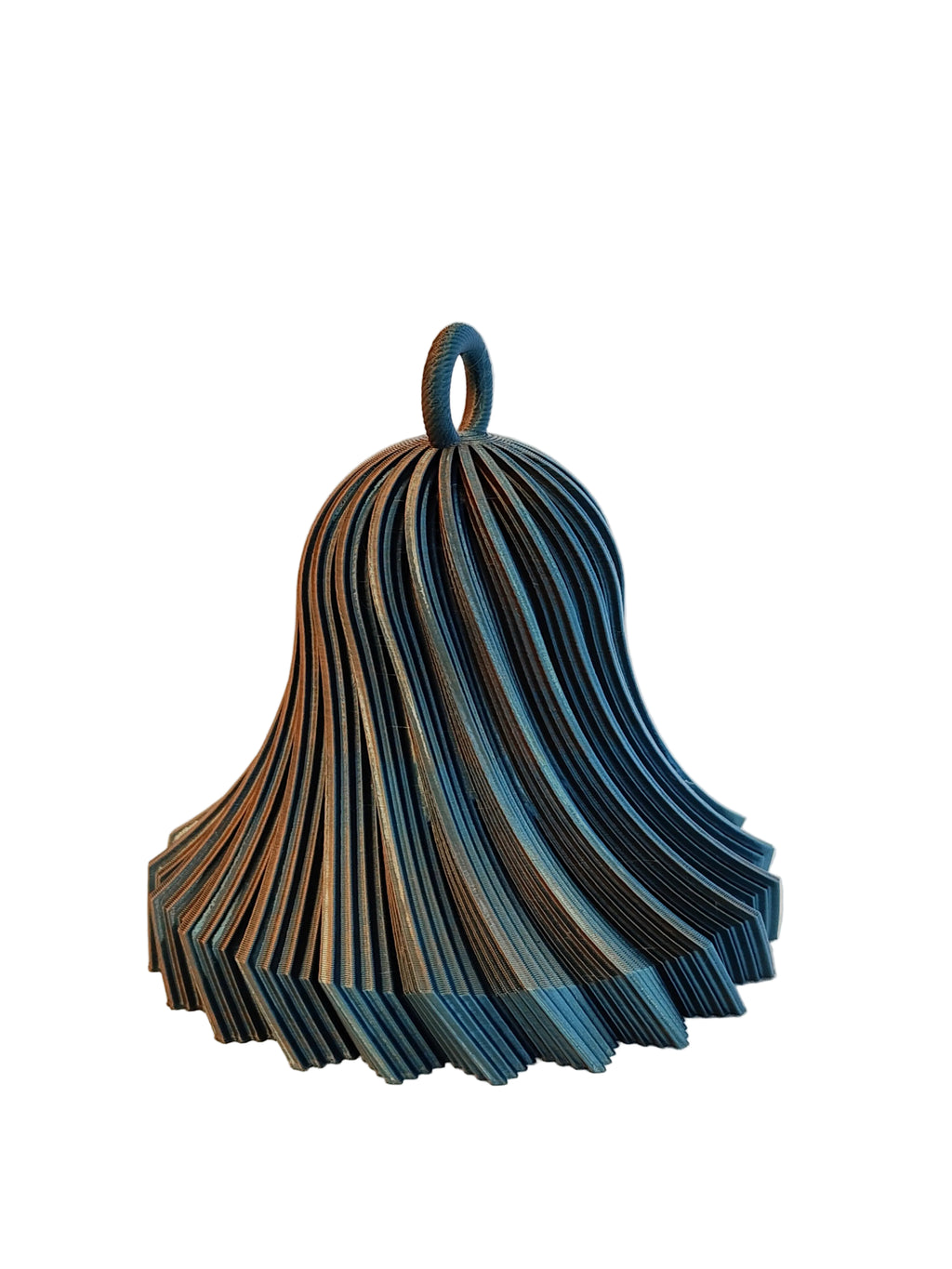 Campanella Magica Twister Multicolore 12 cm – Artigianale 3D Made in Italy