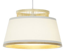 lampadario bambou da soffitto