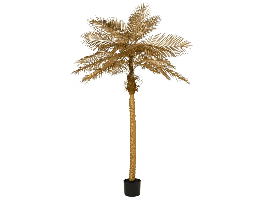 Palma Artificiale Oro Edizione Limitata 270 cm – 25 Foglie Dorate
