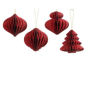 DECORAZIONE DI CARTA CON MAGNETE ASSORTITE