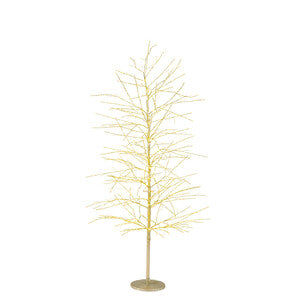 Albero luminoso Bunch color champagne 180 cm con 1500 microLED