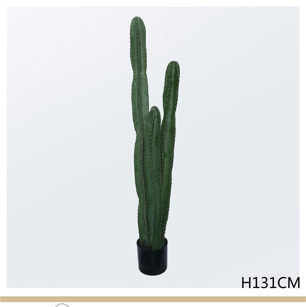Pianta Cactus Artificiale 131 cm con Vaso – Realistica