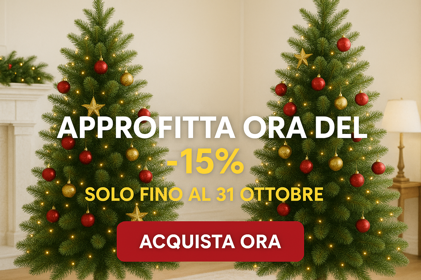 15% SCONTO NATALE
