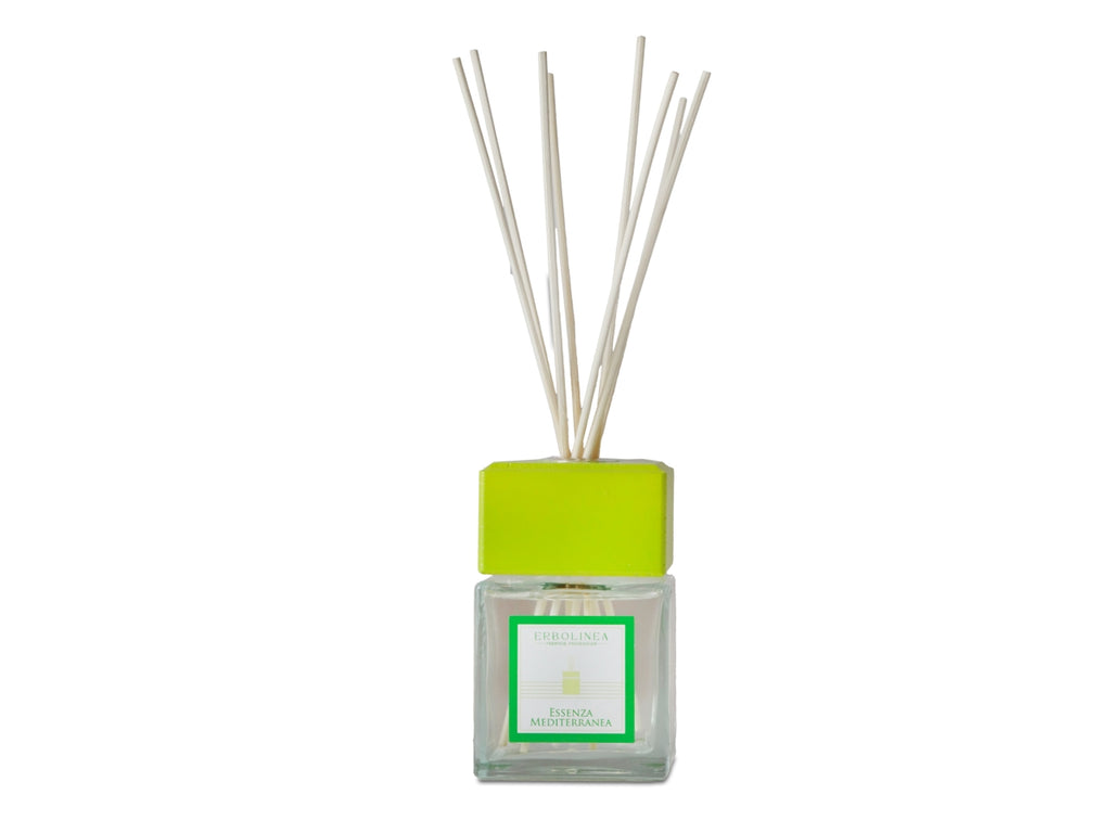 Diffusore con Bacchette Essenza Mediterranea Erbolinea 50 ml