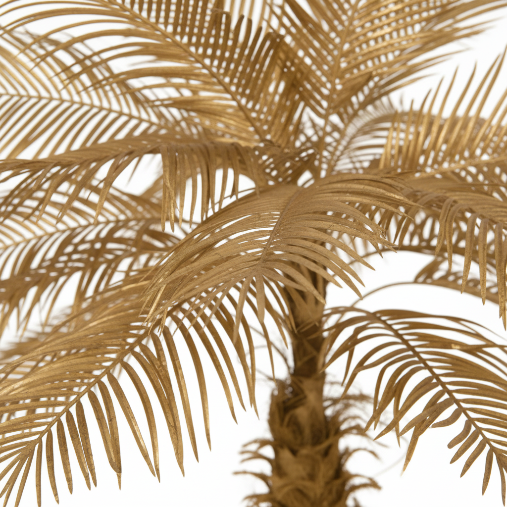 Palma Artificiale Oro – Close-up
