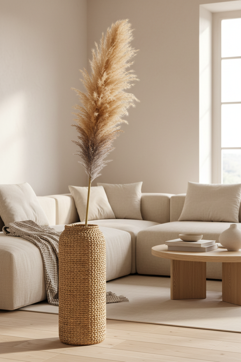Pampas Grass - Ambientata in Vaso