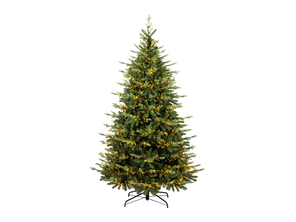 ALBERO DI NATALE PRELIT CON LED 210 CM