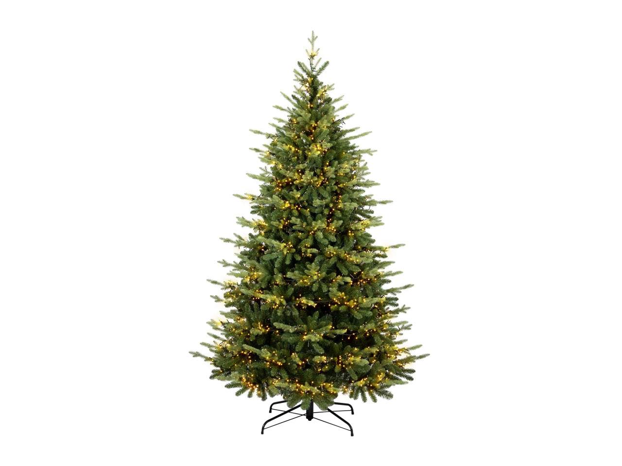 ALBERO DI NATALE PRELIT CON LED 210 CM