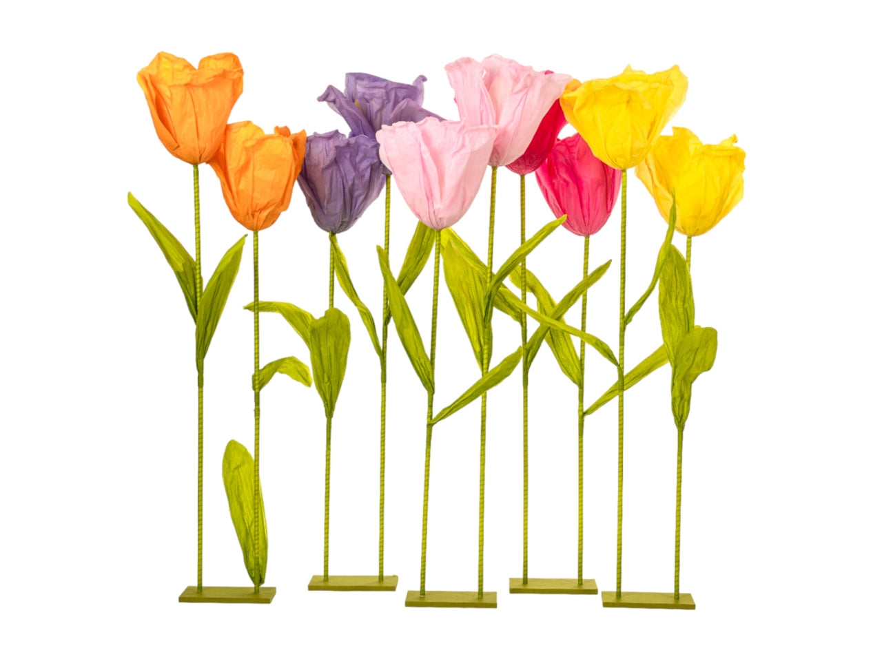 SET 2 Tulipani in carta